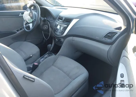 2013 Hyundai Accent Gls from USA, damaged, VIN KMHCT4AE4DU336315